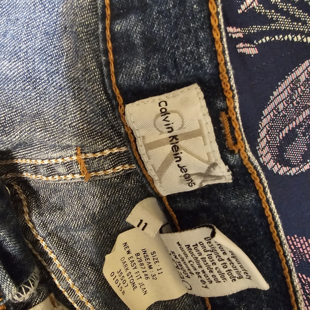 Calvin Klein Indigo Denim Jeans